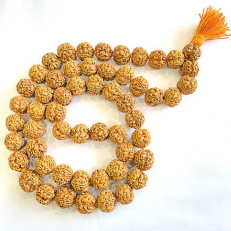 4 Mukhi Rudraksha Kantha - Nepali